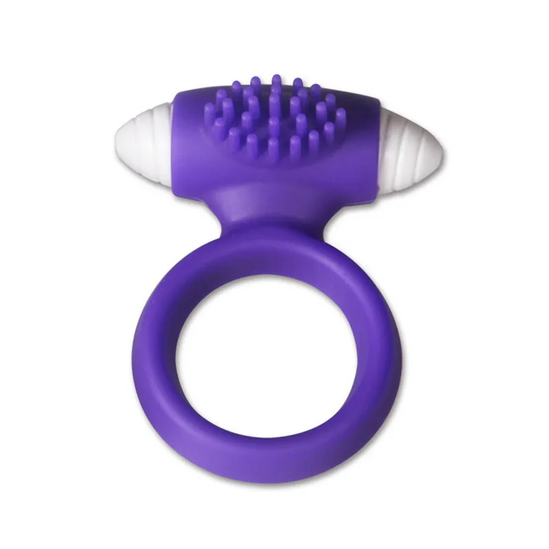 Горячая Распродажа кольцо для задержки клитора вибрирующее мужское с задержкой