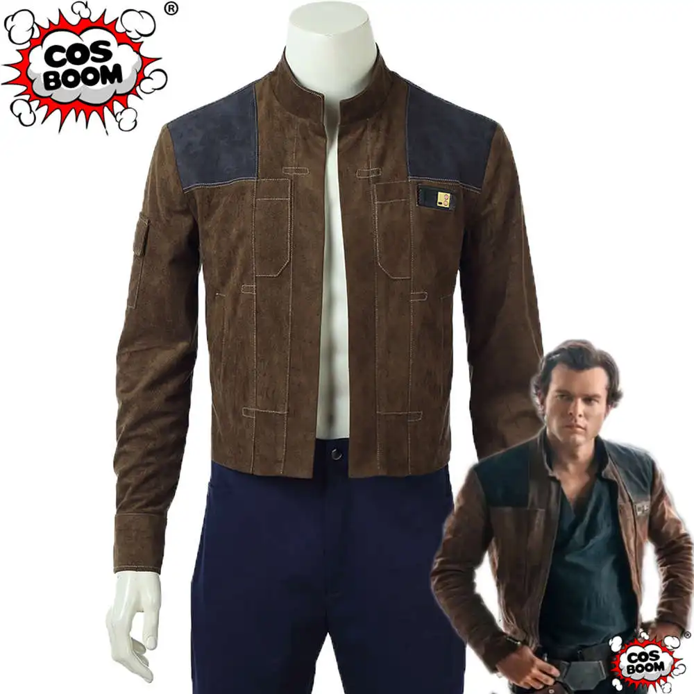 COSBOOM Solo A Star Wars Story Han куртка для взрослых Мужской карнавальный костюм на Хэллоуин