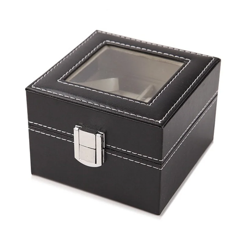 

New 2/6/10/12 Slots PU Leather Watch Storage Box Organizer Mechanical Mens Watch Display Holder Cases Jewelry Gift Boxes Case