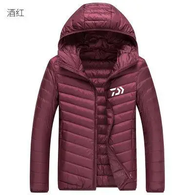 Новинка, мужской жилет для рыбалки DAIWA, теплый, белый, утиный пух, куртка для рыбалки, водонепроницаемая, для походов, рыбалки, рубашки, одежда DAWA - Цвет: 24