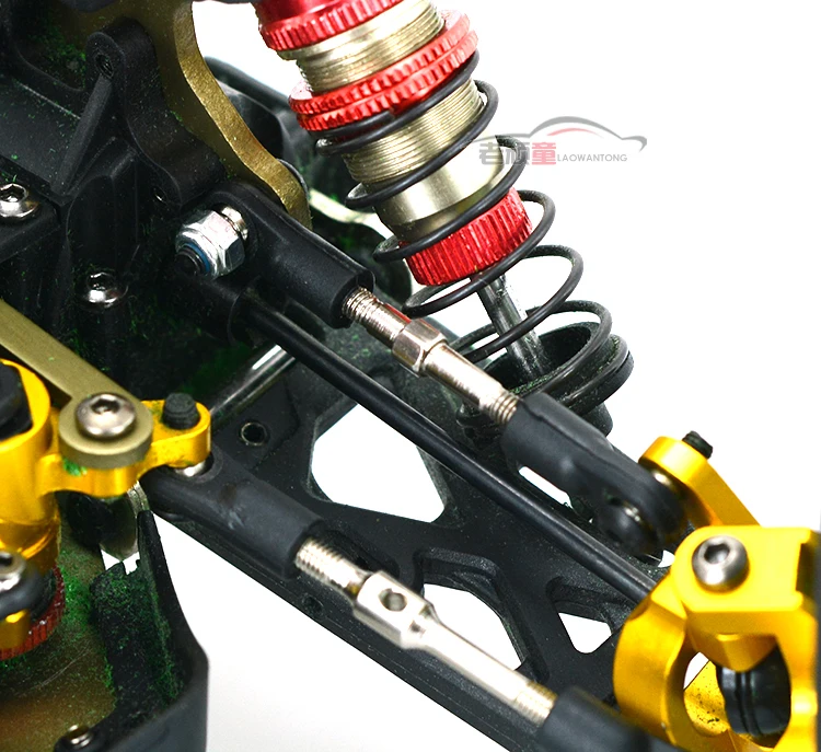 LC гоночная шаровая Головка Регулируемая Тяговая штанга модель большая стопа для