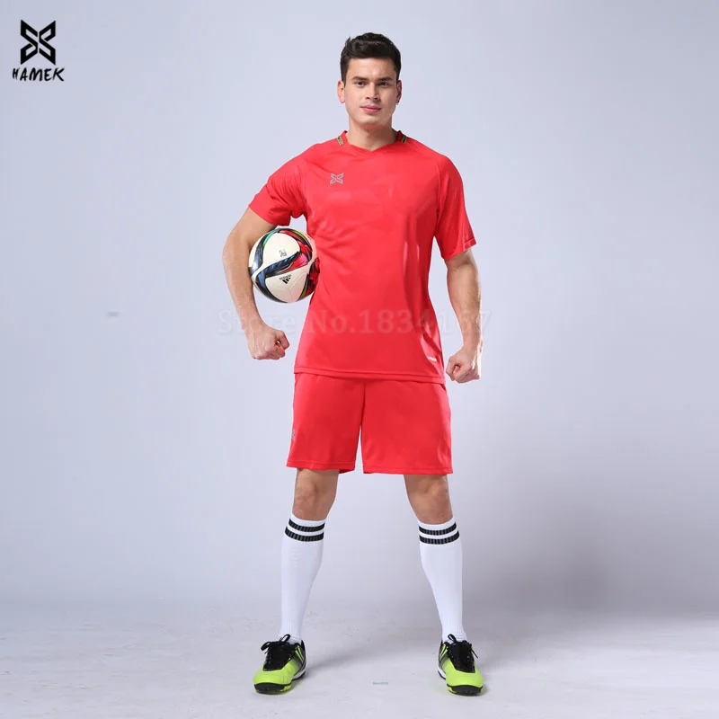 Трикотажные изделия для футбола мужские трикотажные без рисунка тренировочные