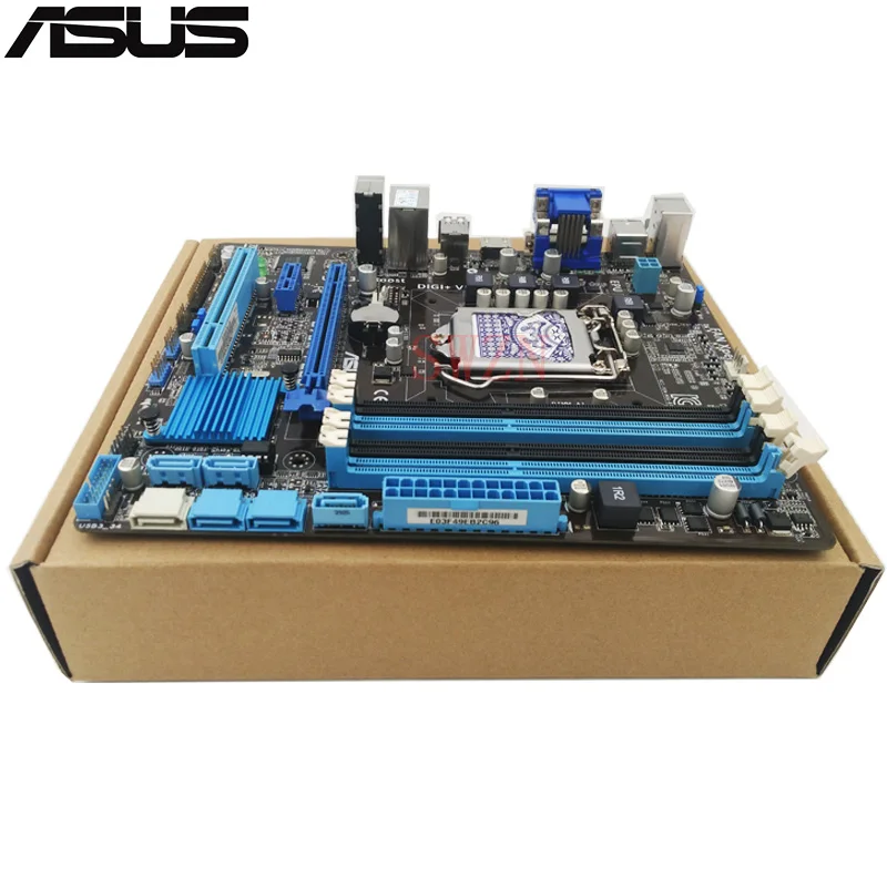 Оригинальный использоваться для настольных ПК ASUS p5g41t m LX3 Plus G41 Поддержка Socket LGA775 2