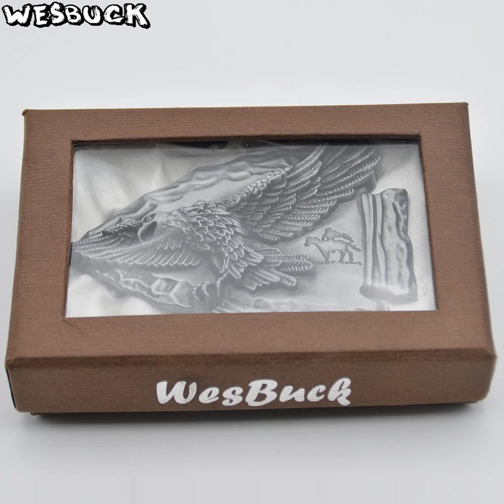 Wesbuck Brand с пряжкой и Форма с рисунком орла с металлической пряжкой на ремне, с поясом из искусственной кожи; обувь для мужчин и женщин; в ковбойском стиле аксессуары праздничные подарки