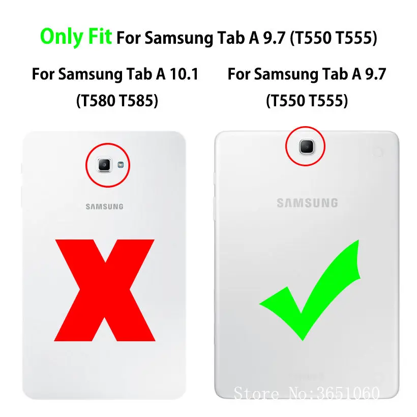 Женский модный чехол с рисунком кошки и бабочки для Samsung Galaxy Tab A 9 7|smart case|for samsung galaxy