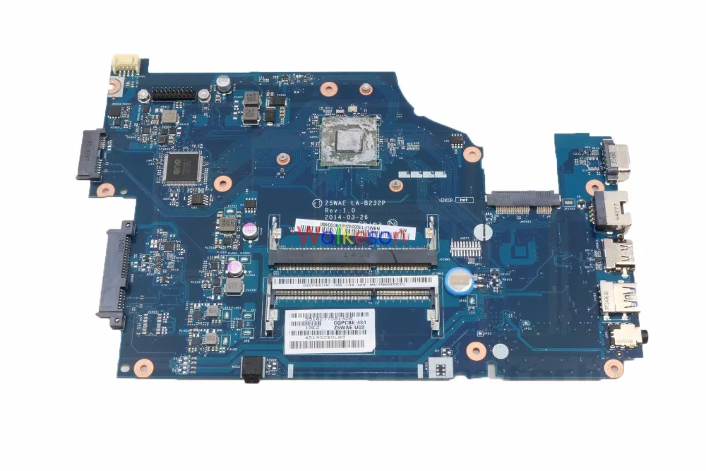 SHELI для ACER Aspire E5 521 материнская плата ноутбука с процессором E2 6110 NB. MLF11.002 NBMLF11002 Z5WAE