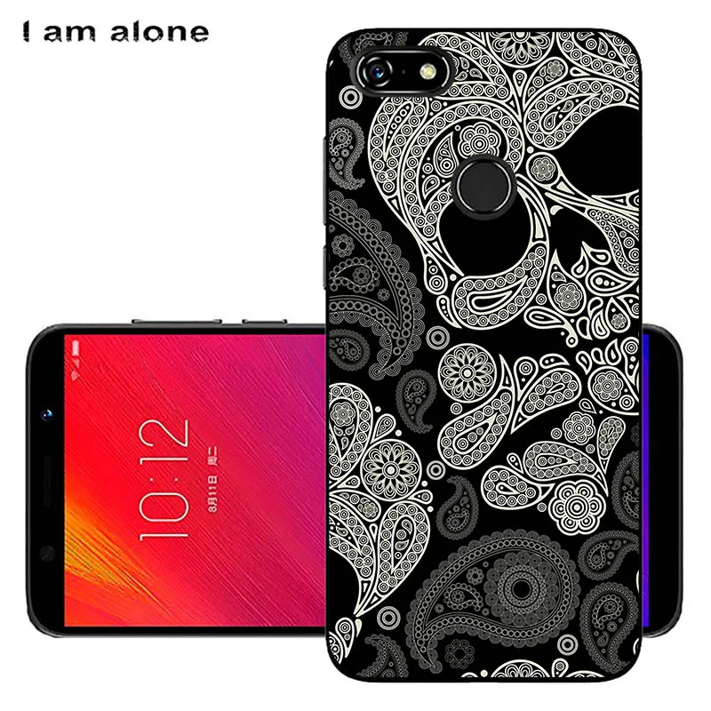 Solf TPU F12 Чехлы для телефонов I am alone для lenovo A5, 5,45 дюймов, ТПУ, модные, милые, цветные, с рисунком, чехлы для мобильных телефонов lenovo A5 - Цвет: Solf TPU F12