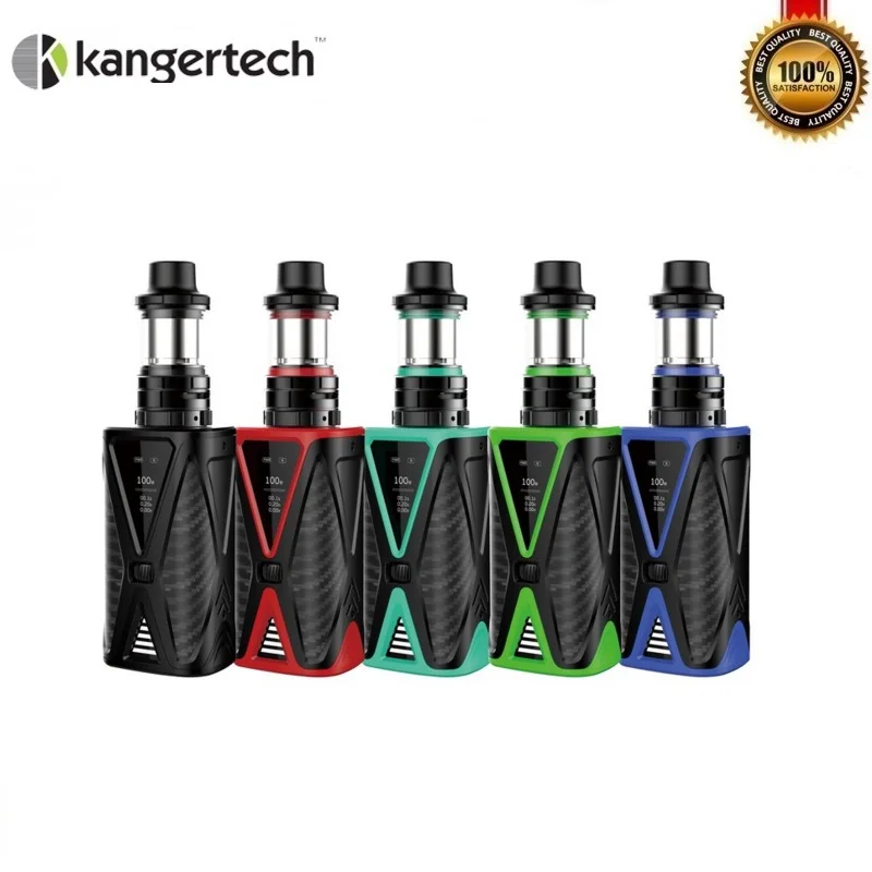 Оригинальный Kangertech Spider 200 W комплект с коробка мод и 4 мл пять 6 мини танк Kanger набор