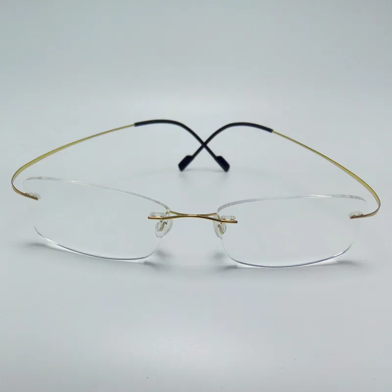 2020 Новый памяти Титан сплав Брендовые очки оправы для очков Для мужчин wo без