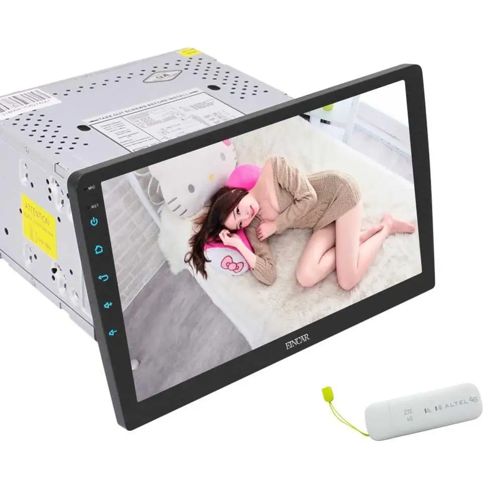4 г ключ + HD 10.1 ''Android 6.0 ядра GPS навигатор Double DIN Bluetooth автомагнитол Поддержка Wi Fi/