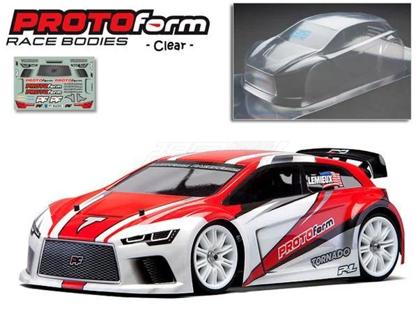Автомобильный корпус PROTO Tornado RallyCross для ралли шасси 1:16 #1528 00 (D10)|Детали и