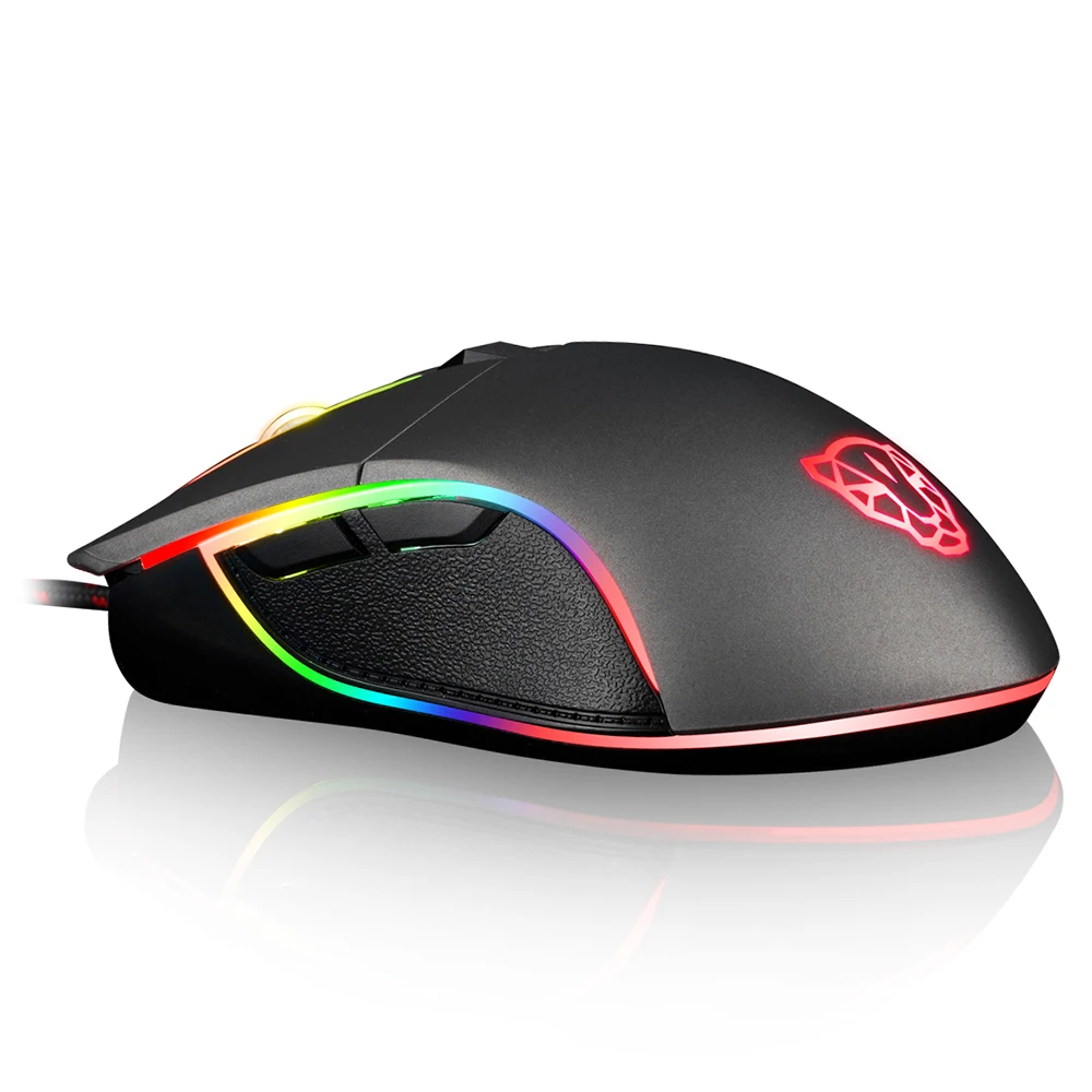 Motospeed V30 профессиональная игровая мышь USB Проводная оптическая регулируемая 3500