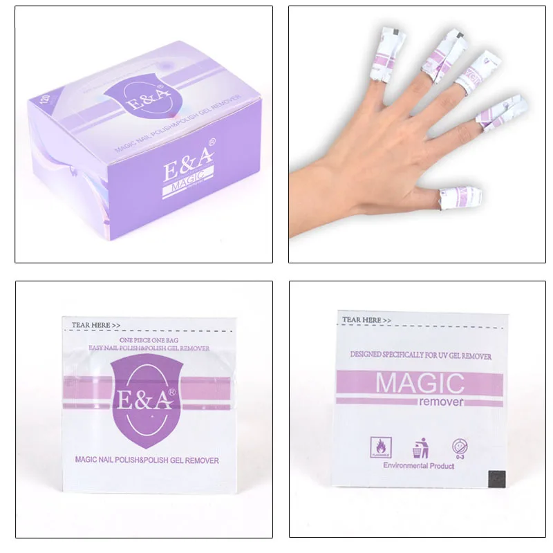 50 шт. влажные салфетки для снятия лака ногтей|remover wraps|nail polish removerpolish remover |