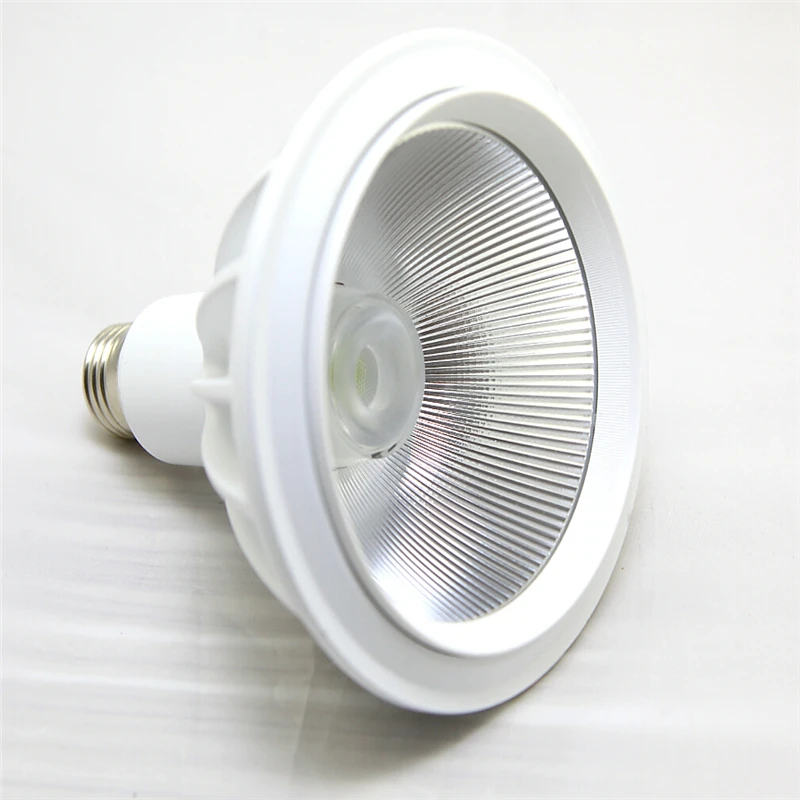 PAR20 алюминиевая + стеклянная крышка LED лампа 10 Вт E27 Светодиодная COB точечное