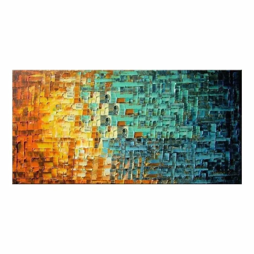 Everfun Книги по искусству 100% ручная роспись Большой Картины Настенный декор холст