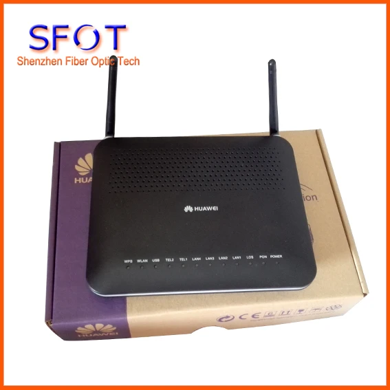 GPON ONU EchoLife HG8245 терминал беспроводной ОНУ с 4 портами Ethernet 4FE + 2 Voice Wi-Fi. Sip английский