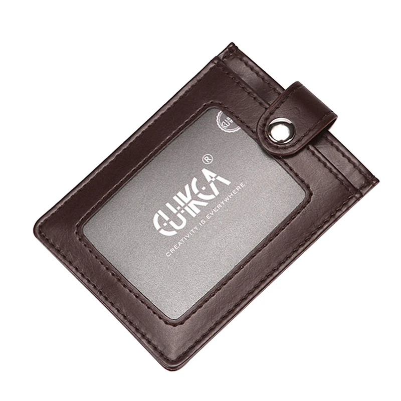 RFID кредитный ID держатель для карт s мужской короткий мини-кошелек из искусственной кожи чехол для водительских прав кожаный мужской держатель для карт