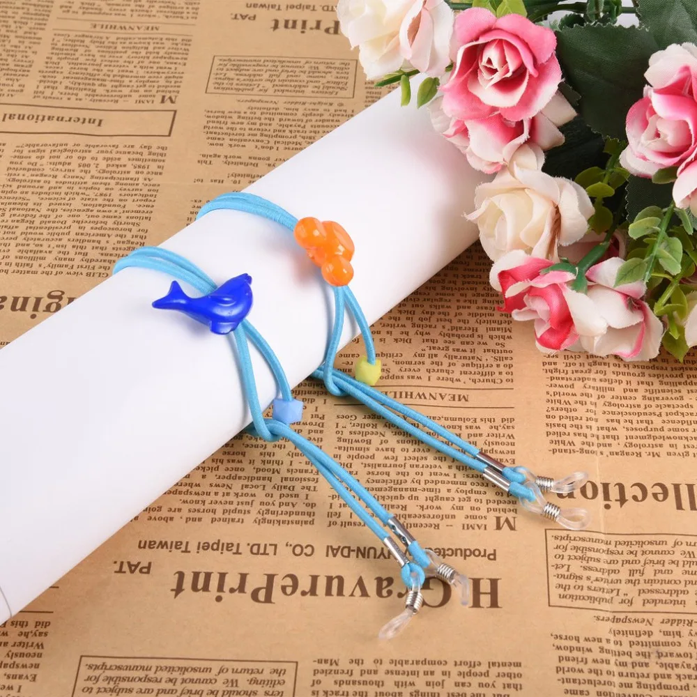 12 шт Регулируемые Детские нейлоновые очки эластичный ремень ремни Дети