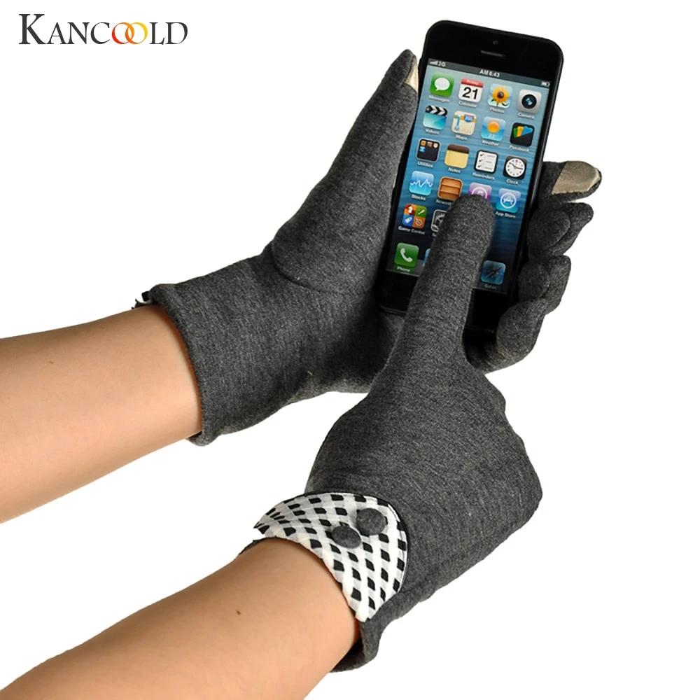 Женские перчатки kancoold модные зимние теплые лыжные ветрозащитные высокого