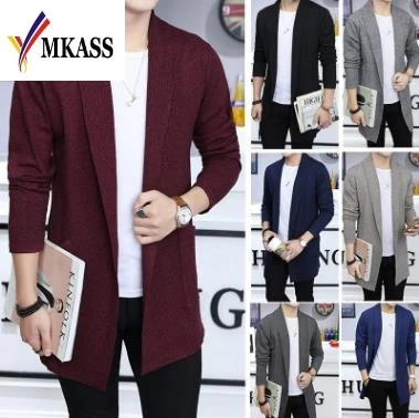 Новинка 2017 весенне-осенний мужской вязаный кардиган свитера для мужчин