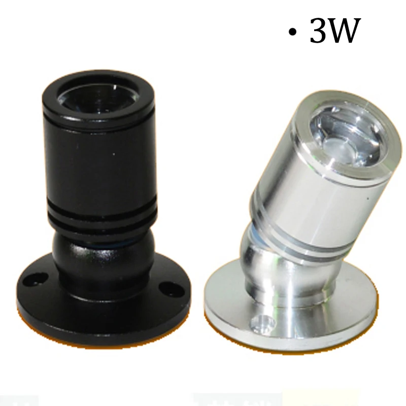 Бесплатная доставка 2 шт. бесплатная 3 Вт маленький размер светодиодная витрина