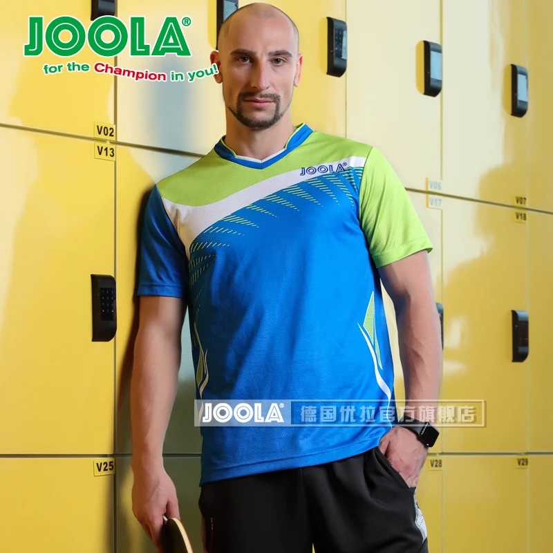 2018 JOOLA одежда для настольного тенниса мужчин и женщин футболка с коротким рукавом