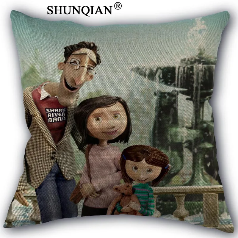 Высокое качество хлопок и лен Coraline декоративная Свадебные наволочки наволочка