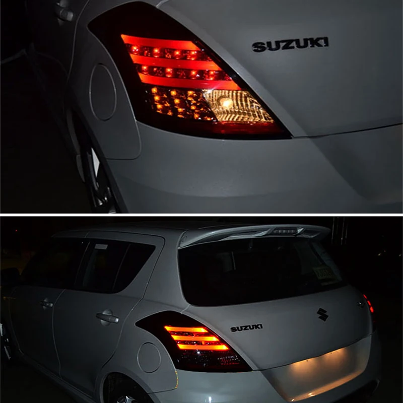 2 шт. для SUZUKI Swift светодиодный задний фонарь 2011 2012 2013 задний светильник задний фонарь с парковочным сигналом ходовой задний фонарь