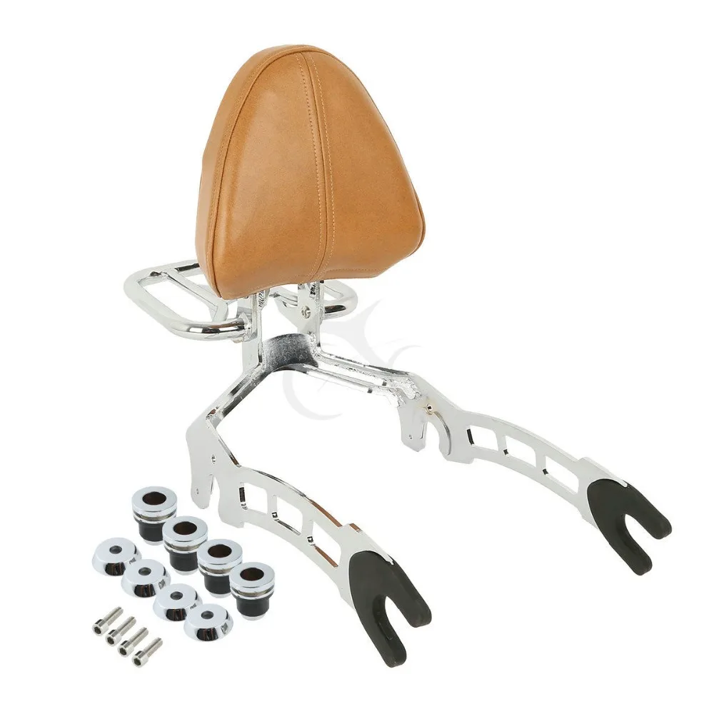 Motorcycle Sissy Bar Passenger Backrest + Mouting Spools For Indian Scout 15-20 Sixty 16-2020 | Автомобили и мотоциклы