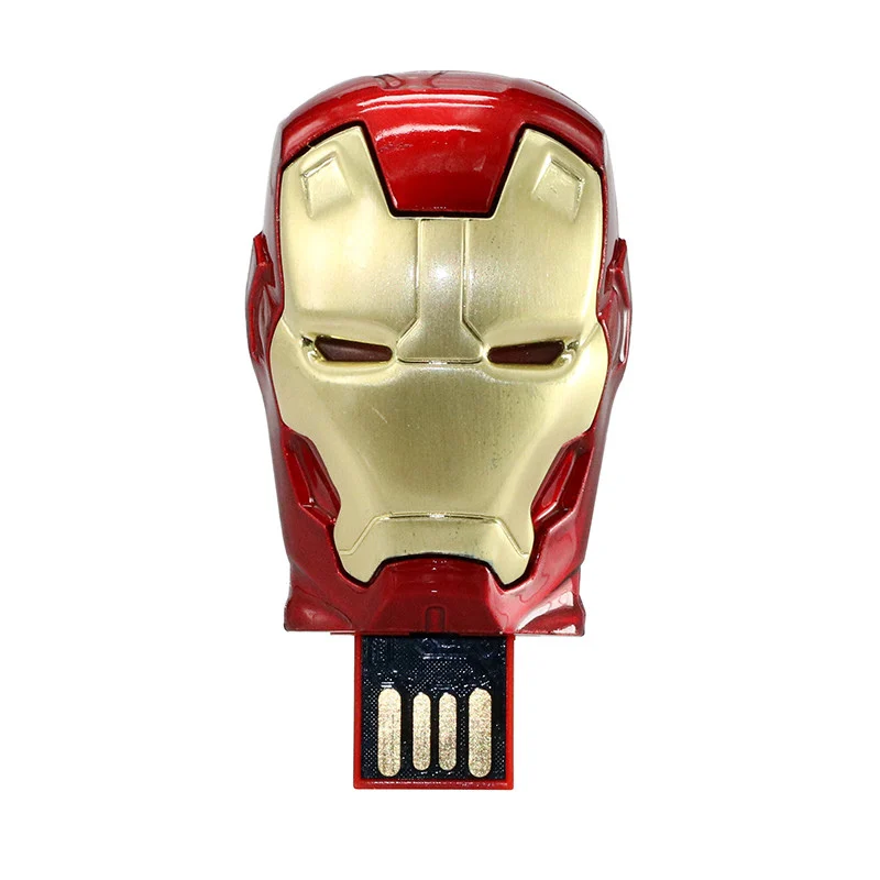 Флешка 32 Гб Мстители Железный человек Халк Usb флэш-накопитель 64 Гб 128 ГБ карта флэш-памяти 2,0 накопитель 4g 8G 16G Высокое качество флэш-диск