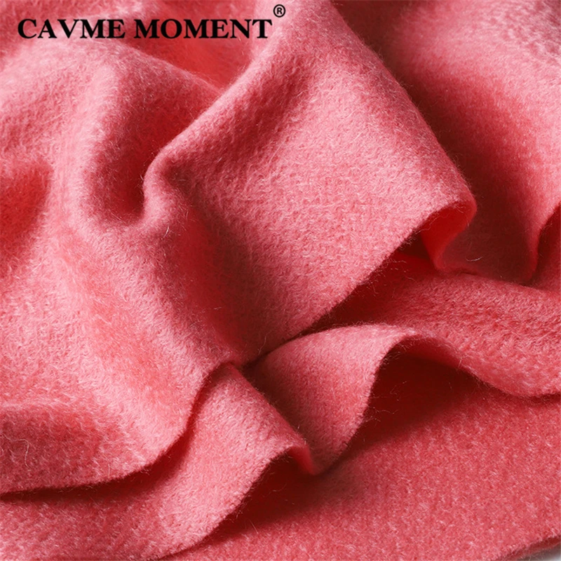 Кашемировый шарф для женщин и мужчин CAVME 100% женские мужские шарфы однотонные