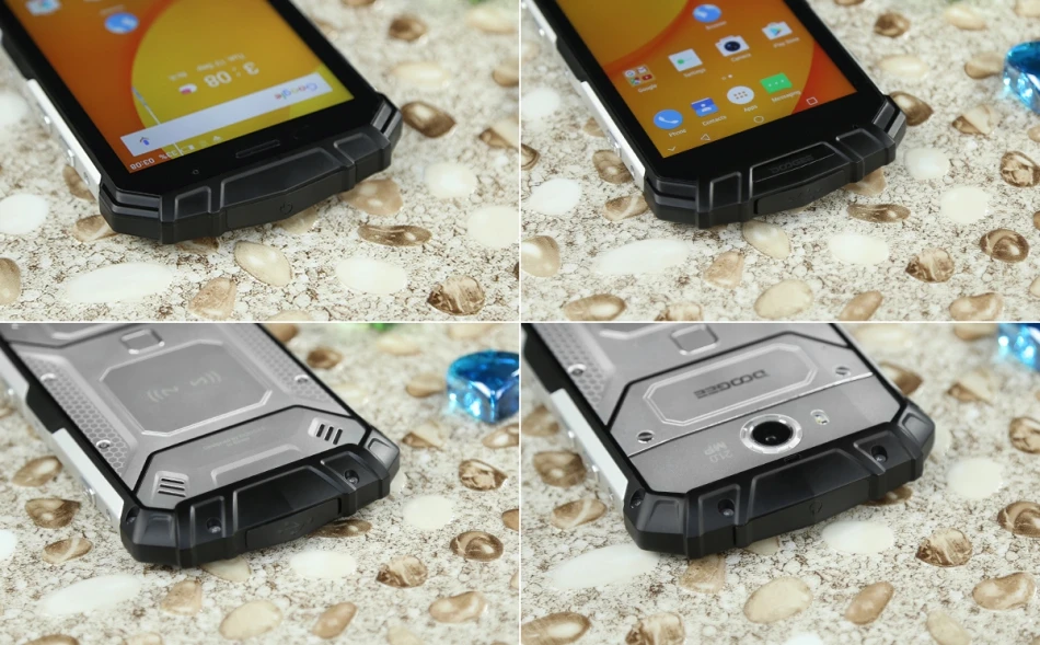 Быстрая на год DOOGEE S60 IP68 водонепроницаемый пылезащитный Мобильный телефон NFC 5580 мАч 6 Гб 64 Гб Helio P25 восьмиядерный смартфон