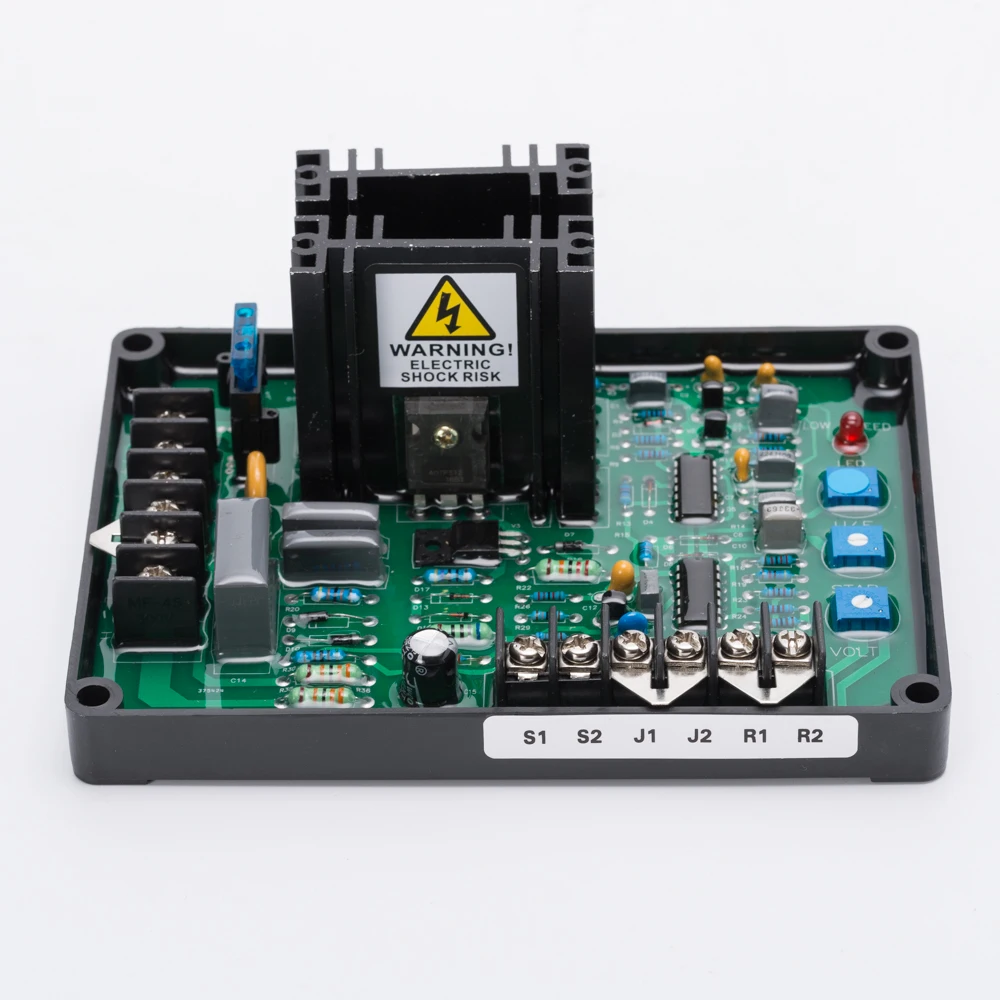 Gerador Gavr 15a Estabilizador de Tensão Automática com Plug in Placa ac de Fases Controlador Elétrico sem Escova Reguladores de tensão/estabilizadores