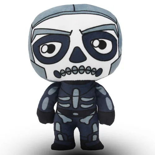skull trooper Добыча ламы плюшевая кукла Радуга "Тролли" тайник ламы мягкие игрушки Рождественский подарок 25/35 см - Цвет: skull trooper