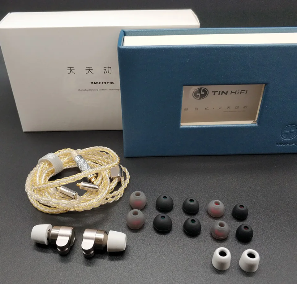 TINHIFI Олово аудио T3 1BA+ 1DD гибридные наушники в ухо наушники металлические наушники-вкладыши с Съемный кабель MMCX Олово аудио T2 обновления