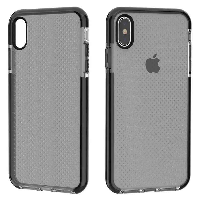 Брендовый защитный противоударный чехол-сетка для iPhone XS MAX XR 8 Plus 7, мягкий чехол из ТПУ для iPhone 11, чехол для телефона