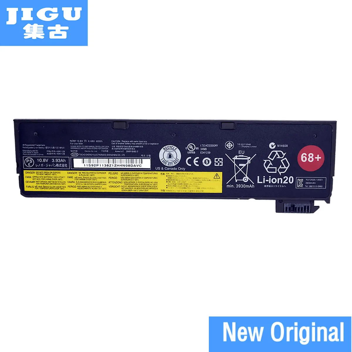 Оригинальный аккумулятор JIGU 45N1136 45N1131 45N1160 для ноутбука Lenovo Thinkpad X240 X240S T440 T440S