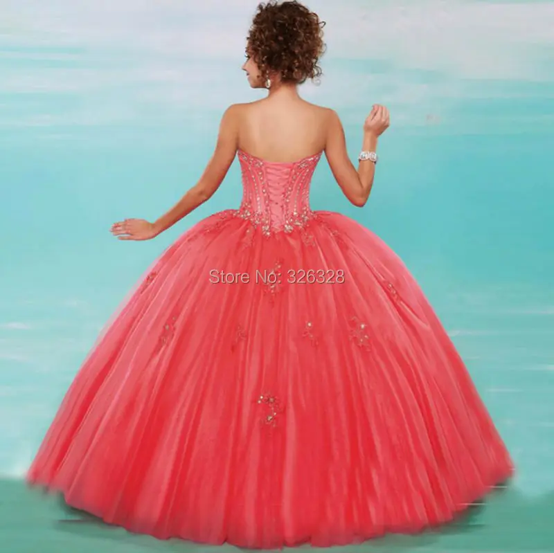 Плюс Размер Бальное платье Высокая Популярные Качество Аппликации с Кристалл