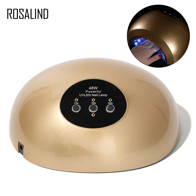 ROSALIND 48 Вт сушильный инструмент для росписи ногтей MJD004 УФ светодиодный светильник