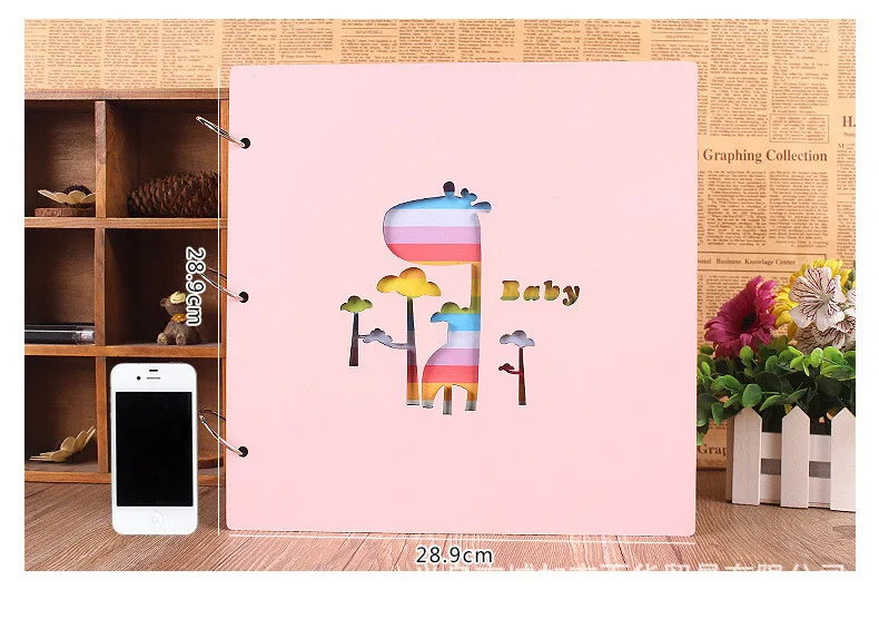 Альбом для скрапбукинга сделай сам семейный подарок новорожденных бумажный