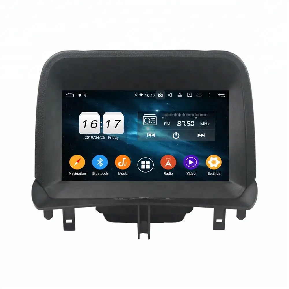 Автомагнитола DSP PX6 4 + 64 ГБ 8 дюймов Android 10 DVD плеер для Ford Tourneo Courier 2014 2015 2016 GPS Bluetooth 5 0