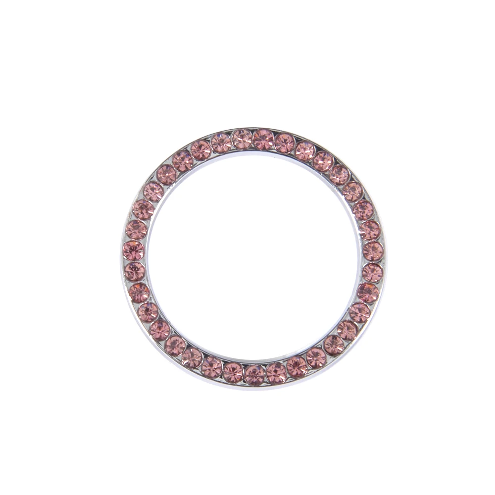 Автомобильный Кристалл Rhinestone кольцо авто двигатель старт стоп декоративное
