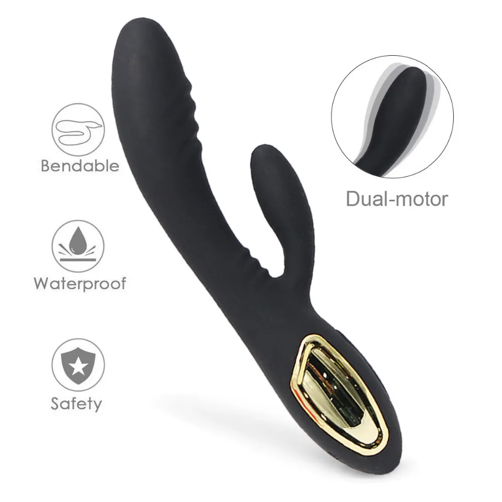 USB 10 Частота двойной двигатель Вибрация горячая Распродажа AV волшебный Массажер