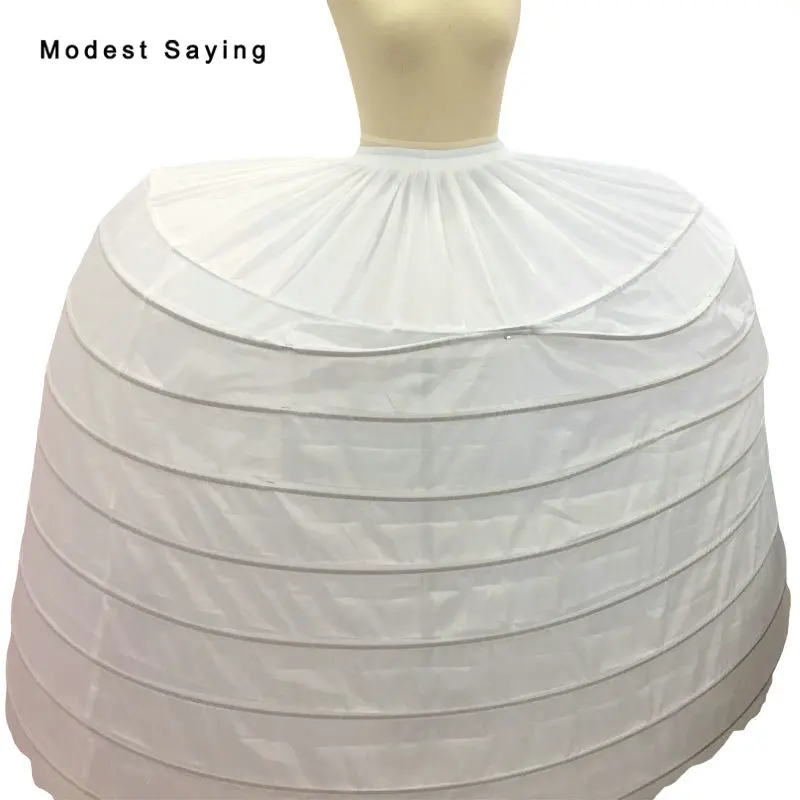 9 обручей подъюбник Нижняя юбка для винтажного дворца бальное платье свадебные