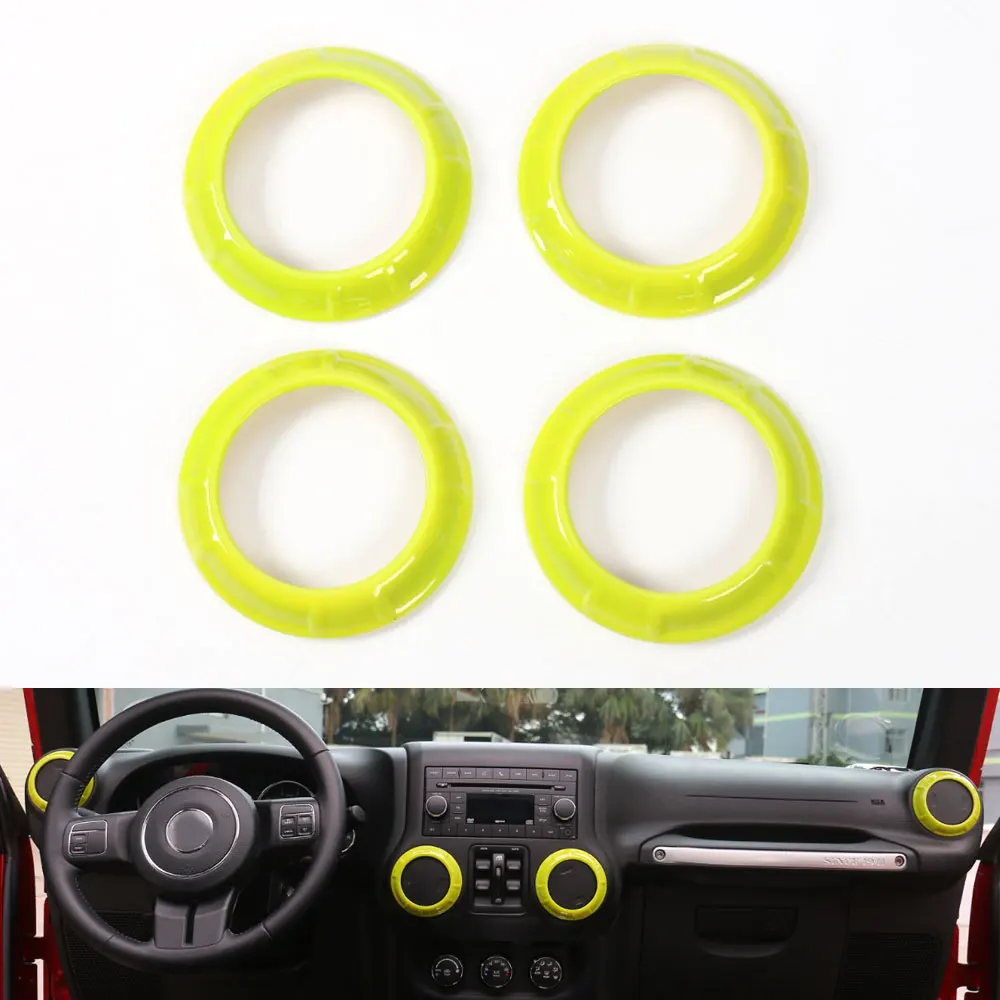 4 шт./компл. Внутренняя крышка кондиционера автомобиля отделка вентиляционного