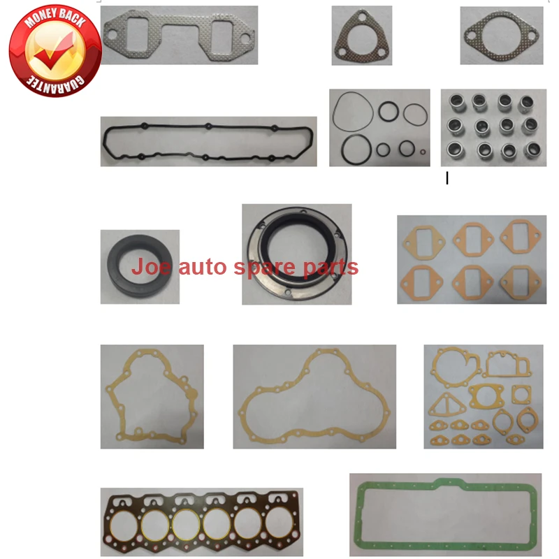 Комплект полной прокладки двигателя 6DR5 для Dodge D100 D200 Mitsubishi Fuso Canter Rosa Jupiter T44 3 988 cc