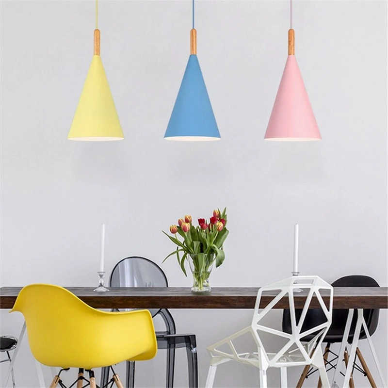 LukLoy Nordic Modern Pendant Light Colourful Lamp Hang for Living Room Bedroom Dining Island Foyer Studio Bar Cafe | Освещение