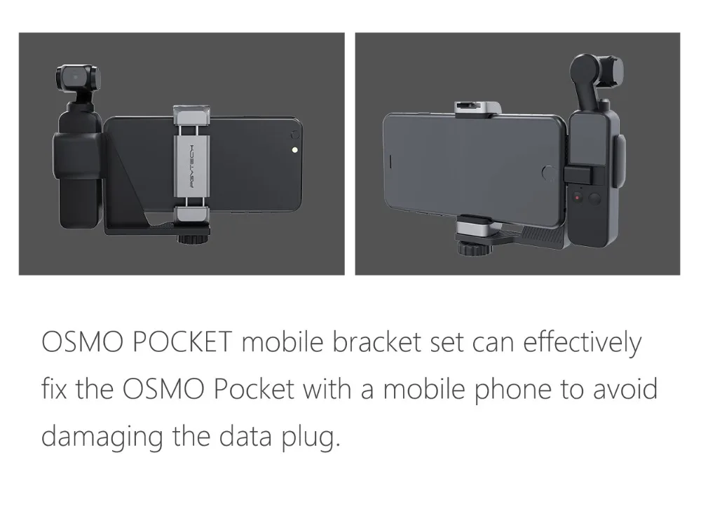 PGYTECH держатель для телефона набор для DJI Osmo Карманный стабилизированный ручной кронштейн для камеры кронштейн для смартфона аксессуар