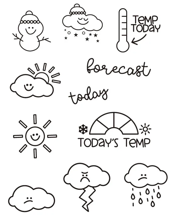 cloud/Transparent Clear Stamps for DIY Scrapbooking/Card Making/Kids Christmas Fun Decoration Supplies | Канцтовары для офиса и