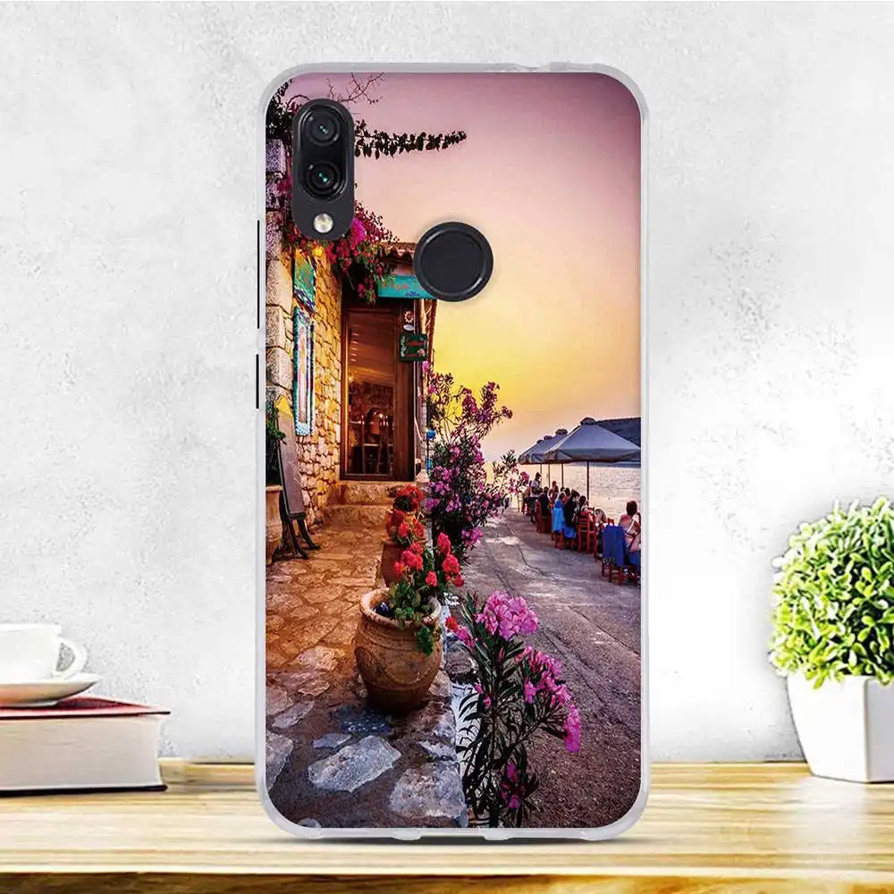 Чехол для Xiaomi Redmi Note 7 чехол Note7 7Pro Мягкая силиконовая задняя крышка Fundas Pro